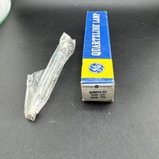 Vintage GE Quartzline Tungsten Halogen Lamp Q 500 T3/CL 500w 120v /112
