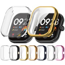 Watch Protective Case Electroplated TPU Case Watch Accessories for Redmi Watch 4