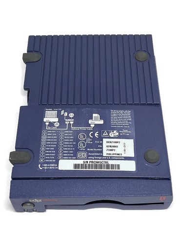 Iomega Zip 100 Portable Drive DDXZ100P2 02959B02 Z100P2 w/ AC Adapter– Powers On - Photo 4/6