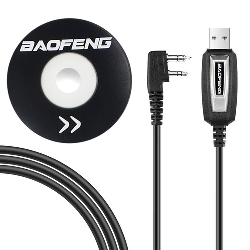 Kabel do programowania USB + sterownik CD do radia dwukierunkowego Baofeng UV-5R / UV-5RA BF-888S - Zdjęcie 2 z 16