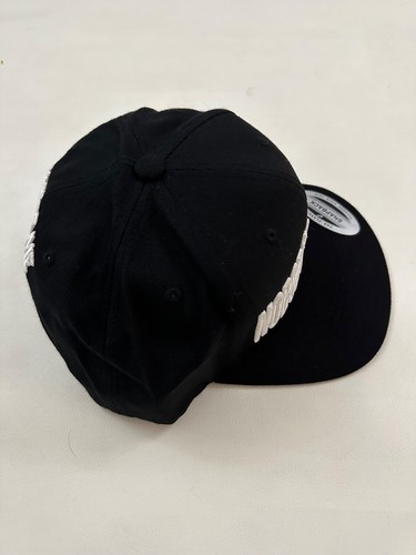 Nobody Is Perfect Except Me Graphic Black Snapback Hat One Size - Picture 3 of 6