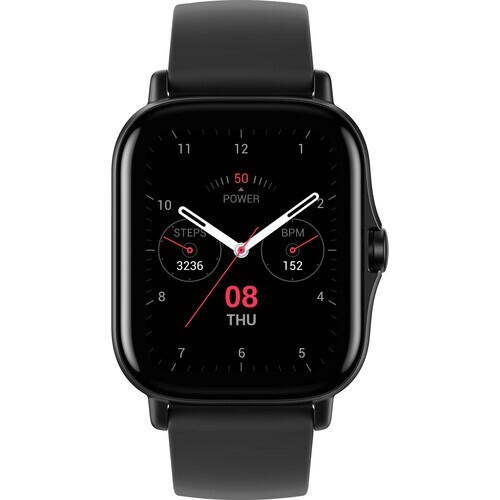 Amazfit GTS 2 GPS Smartwatch (Midnight Black) Up to 7 Days 1.65