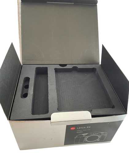 Leere Box Komplett Für Leica R9 Schwarz, Black, Empty Box - Bild 4 von 4