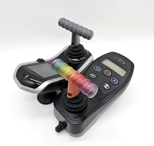 Power Wheelchair Accessory Replacement Upgrade Narrow T-Handle Joystick Knob - Picture 2 of 8