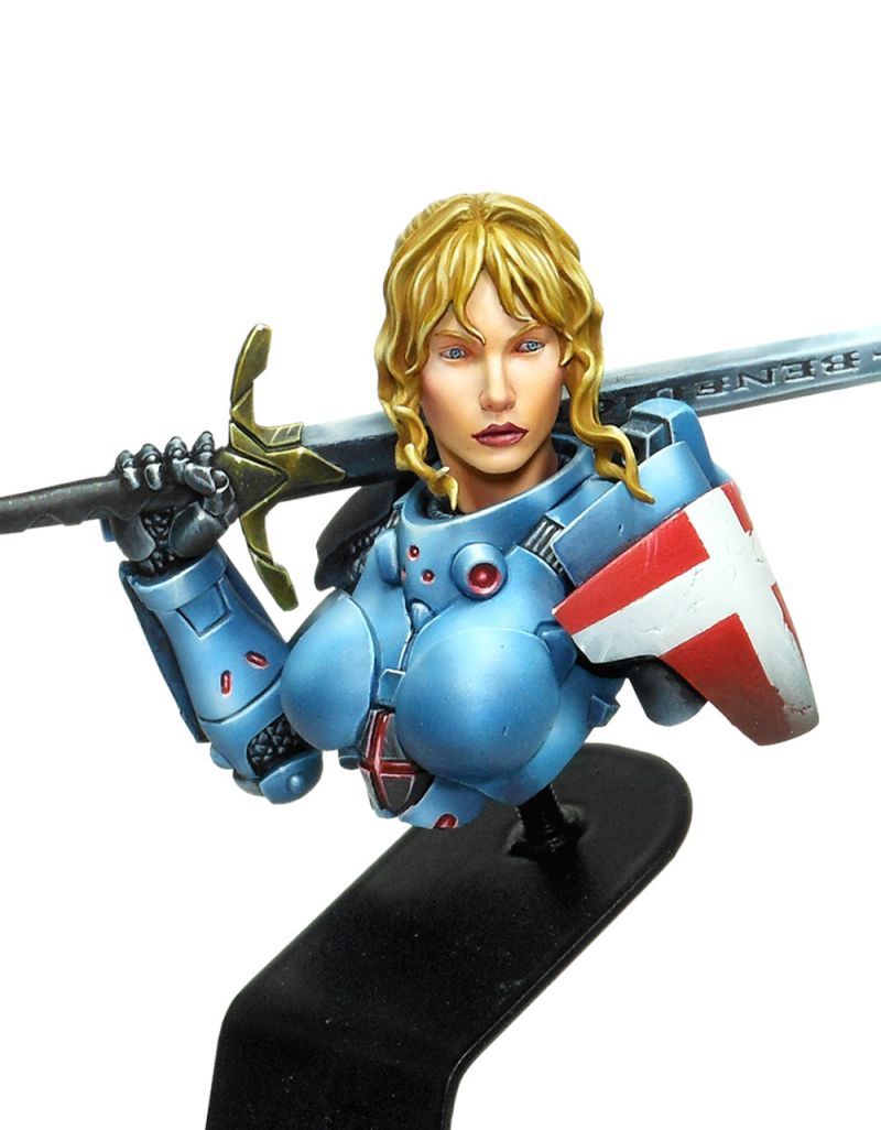 Luxumbra Infinity Joan Of Arc Corvus Belli Bust Panoceanía Modelo Di. ’ Luxumbra Infinity Joan Of Arc Corvus Belli Bust Panoceanía Modelo Di. ’