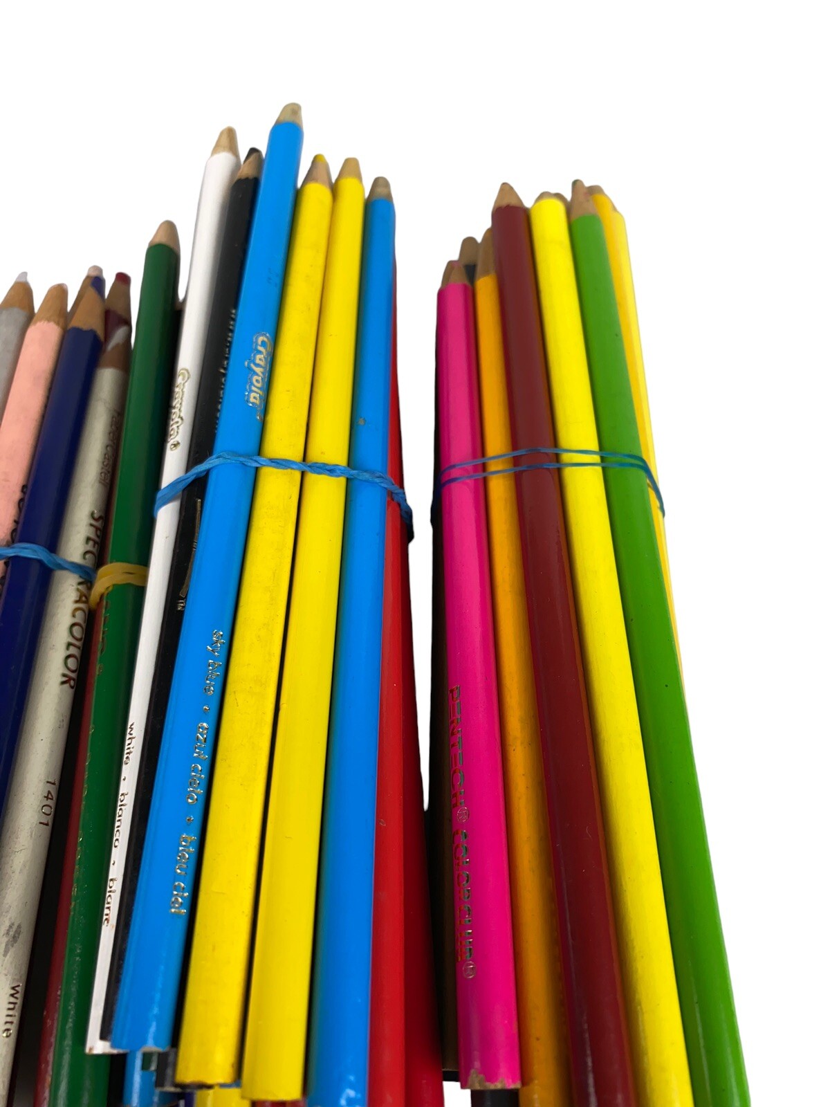 Lot Of 81 Vintage Colored Pencils Art Crayola Rose Prang Pentech Venus Berol eBay