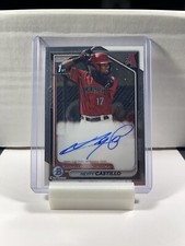 2024 BOWMAN CHROME 1st Bowman NEYFY CASTILLO PROSPECT AUTO ARIZONA DIAMONDBACKS 