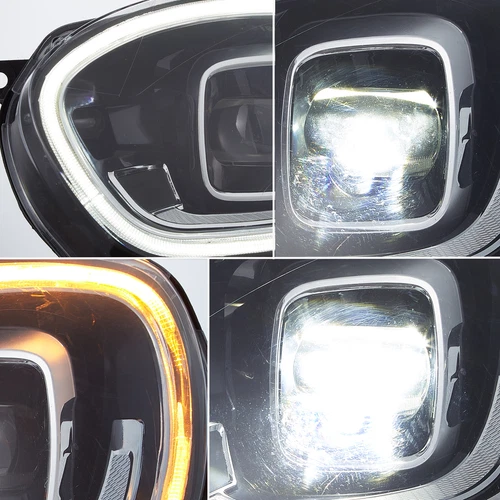 VLAND Headlights Fit Mini Cooper Countryman F60 2017-2020 LED DRL W/Animation *2 - Picture 2 of 13