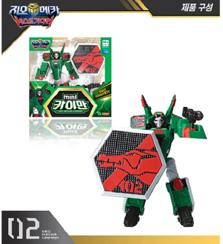 Geo Mecha Beast Guardian MINI CAIMAN Transformer Robot /Free ship - Image 3 of 4