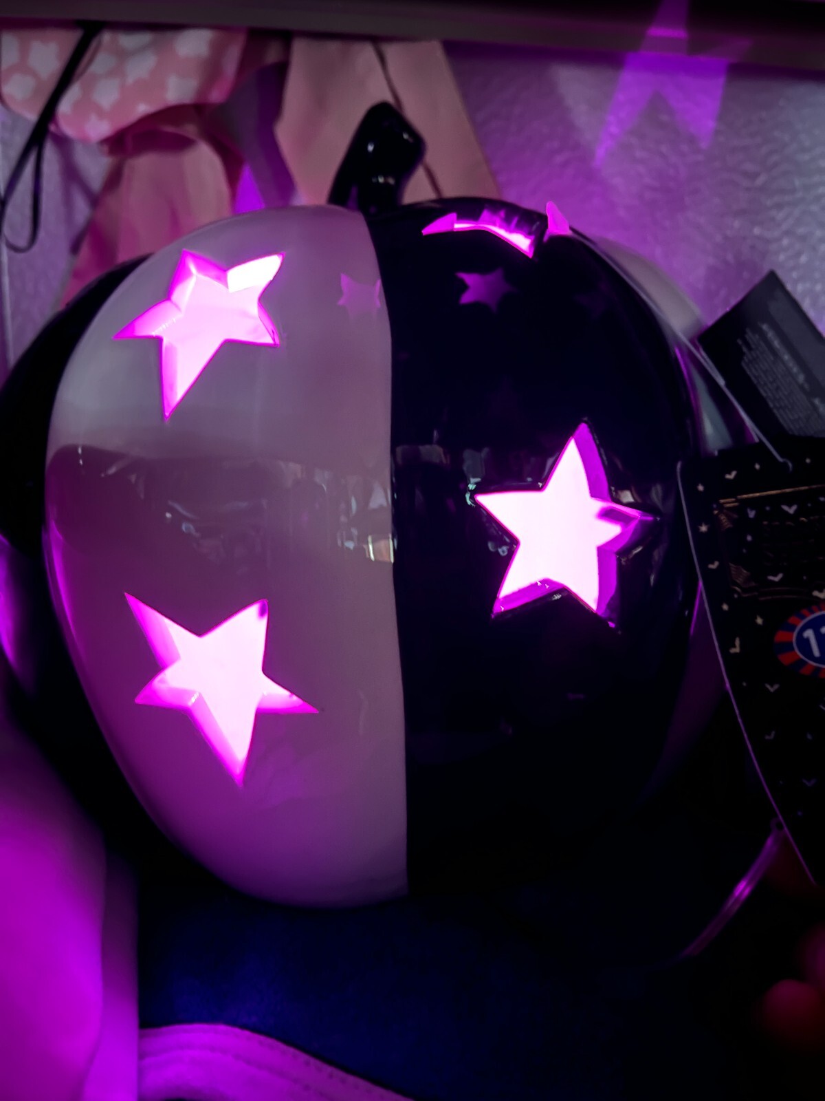 Lampe Citrouille en céramique pour remplacer les bougies dangereuses