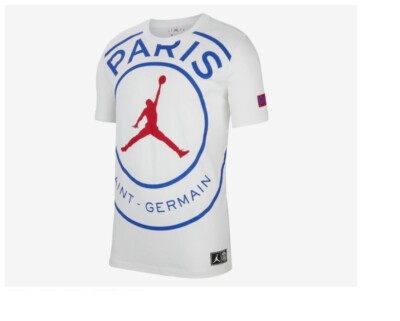 Nike Air Jordan Jordan x Paris Saint Germain Jumpman Logo T-Shirt
