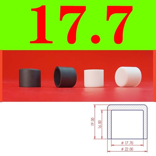 Round Plastic Black Blanking End Cap Caps Tube Pipe Inserts Plug Bung 2- 78.5mm - Picture 21 of 58