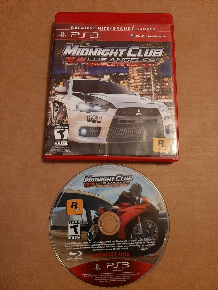 Midnight Club: Los Angeles -- Complete Edition (Greatest Hits) PS3
