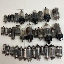 Lot 36 Vtg RCA TUNG Sol Westinghouse GE Sylvania VACUUM Electron Tubes Untested