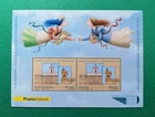 2006 SAN MARINO - Joint issue sheet the two republics MNH**