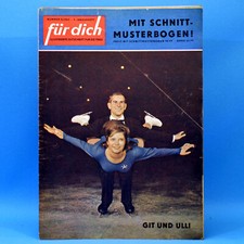 DDR F&Uuml;R DICH 5 1963 Eiskunstlauf Fr&uuml;hchenstation Leipzig Chruschtschow Arnold S