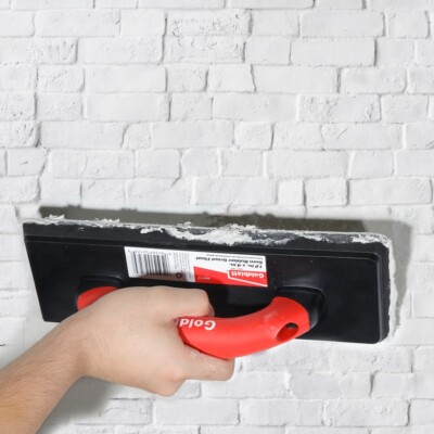 12-inch by 4inch Margin Float Gum Double Rubber Flooring Grout Float Soft Handle