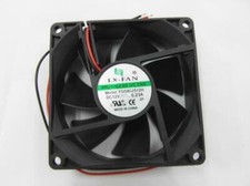 LX-FAN FDS802512H 8025 80x80x15mm DC 12V 0.23A 2 Lines Axial Cooling Fan