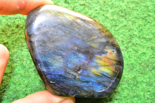 Labradorite Crystal Mineral Polished, Standing A+ Feldspar✔ UKBUY 212g 6cm #1 - Picture 13 of 18