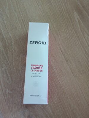 Zeroid Pimprove Foaming Cleanser 200ml x Mask pack 1p