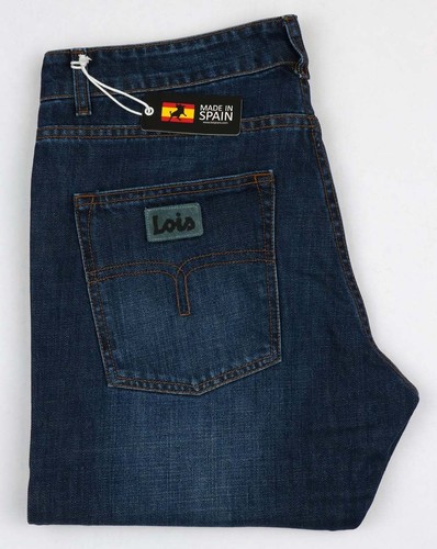 Lois Terrace - jeans cónicos regulares - lavados vintage - nuevos con etiquetas - Imagen 4 de 4