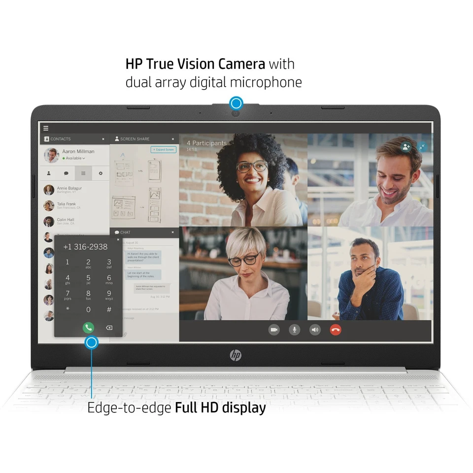 HP Pavilion Laptop Intel i5 Touch Backlit 32GB RAM 1TB SSD+1TB HDD Office 2024 - Image 4 of 4