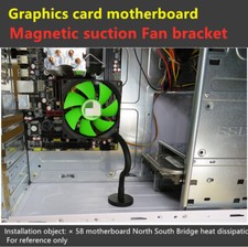 Chassis Magnetic Suction Fan Bracket Holder for GPU Card North-South Bridge Disk