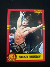 CUSTOM NJPW New Japan Pro Wrestling Trading Card 2021 Hiroshi Tanahashi #100