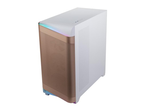 SilverStone SETA A2 Gold/White Steel / Plastic / Tempered Glass ATX Mid Tower Co - Picture 11 of 12