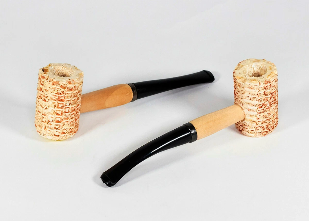 Stormy Twain Corn Cob Pipe Missouri Meerschaum - Foto 3