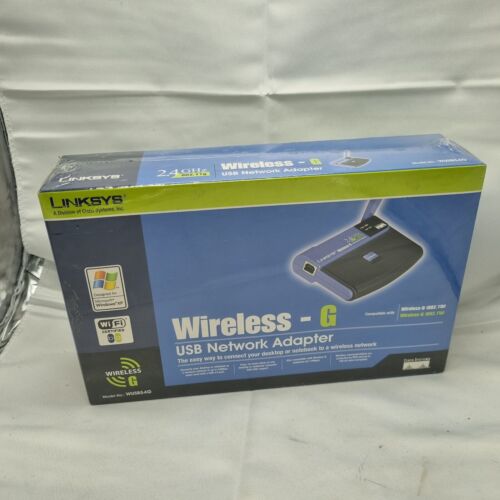 Linksys WUSB54G Wireless-G USB Network adapter - Hi-Speed USB - 802.11b, 802.11g - Picture 1 of 5