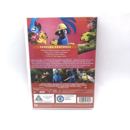 Rio 2 Anne Hathaway 2015 DVD Free UK P&P Top-quality - Image 2 of 4