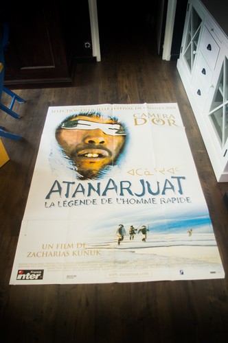 ATANARJUAT Zacharias Kunuk French Grande Vintage Movie Poster Original 2001