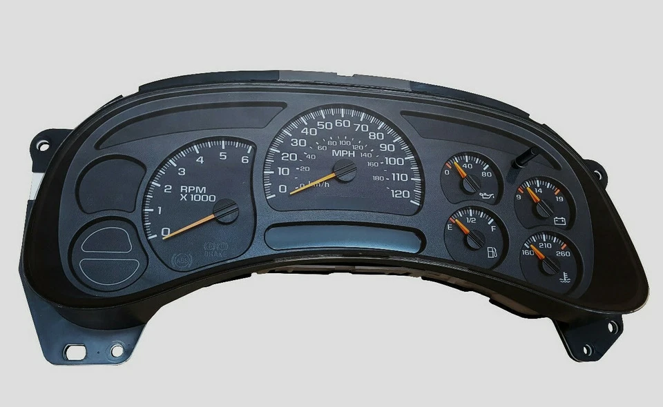 03-06 SILVERADO SIERRA TAHOE YUKON CUADRO DE INSTRUMENTOS VELOCÍMETRO ¡RESTANTE! Foto 2 de 4