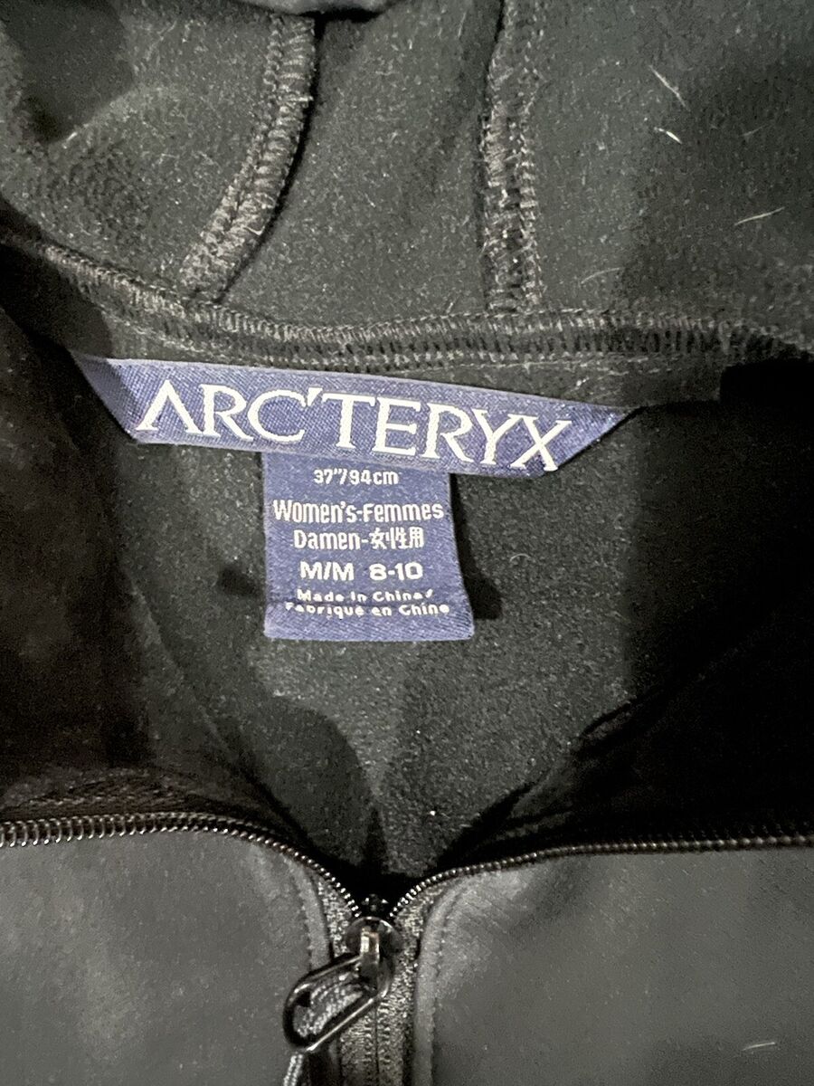 Arc'teryx Epsilon LT Hoody Jacket Black Womens MEDIUM Hiking Arc'teryx Epsilon LT Hoody Jacket Black Womens MEDIUM Hiking