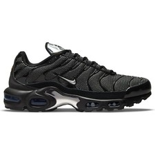 Scarpe da ginnastica originali da donna Nike Air Max Plus TN argento metallizzato nero DQ0850 001