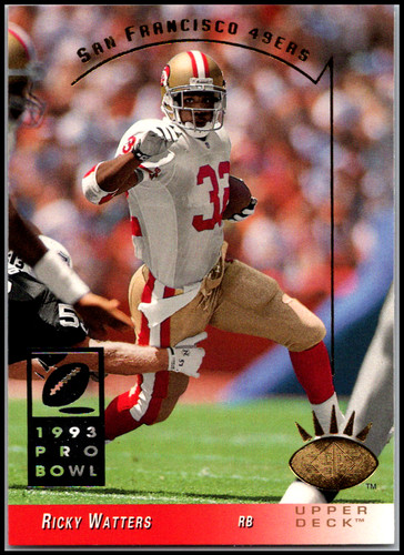 Ricky Watters #242 1993 SP card