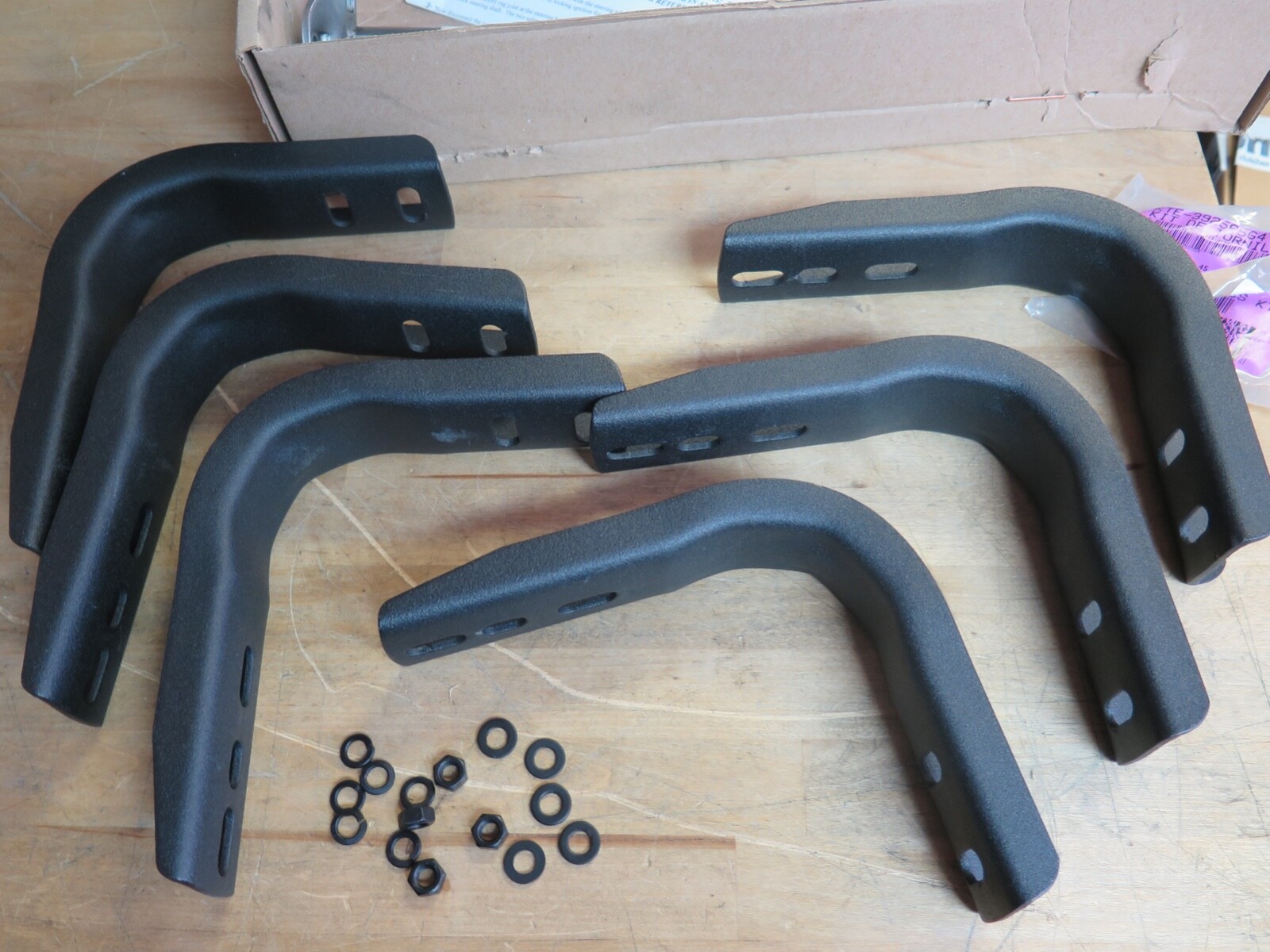 Step Nerf Bar Mount KitCrew Cab Pickup Go Rhino fits 2005 Nissan