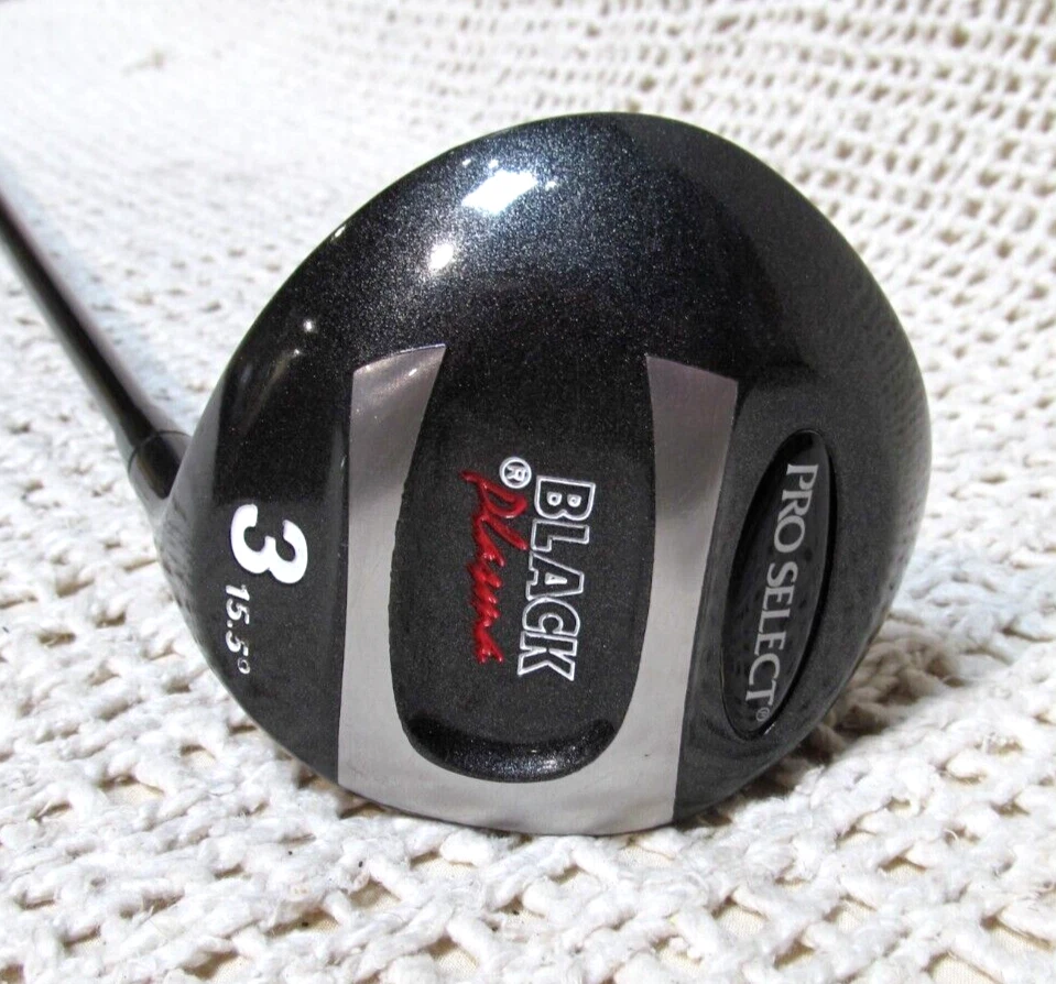 Дерево Pro Select ЧЕРНАЯ ПЛАЗМА 15,5* градуса 3 43,5 дюйма для правосторонней стойки ~ графитовый стержень Reg Flex - Изображение 4 из 4