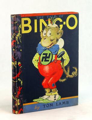 Tom Lamb 1st Ed 1927 The Tale of Bing-o Illustrated Monkey Story Hardcover
