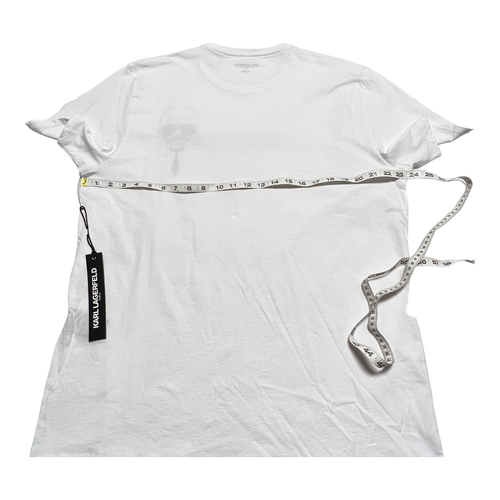 Karl Lagerfeld Men's Kocktail Karl Character T-Shirt White XL NEW - Foto 6 di 10