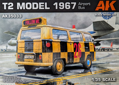 AK Interactive AK35033 - 1:35  T2 Model 1967 Airport Bus
