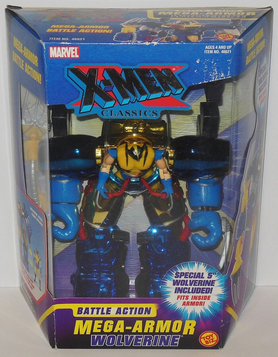Mega-Armor Wolverine Battle Action Figure: X-Men Classics Mega-Armor Wolverine Battle Action Figure: X-Men Classics