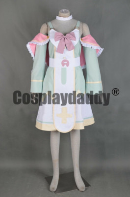 Hyperdimension Neptunia Victory Plutia Pururut Pururun Cosplay Costume F006