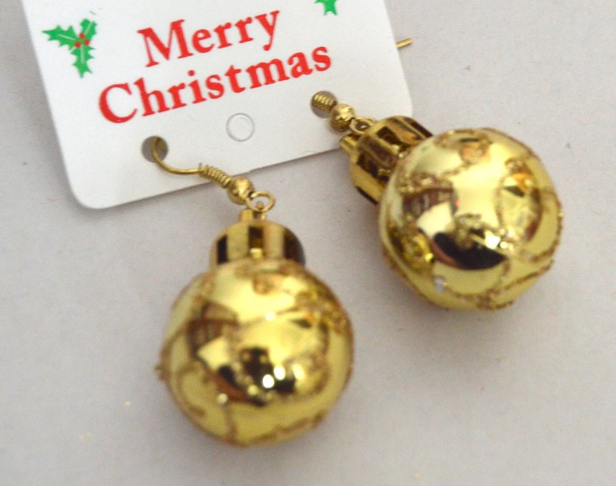Christmas hotsell earrings ebay