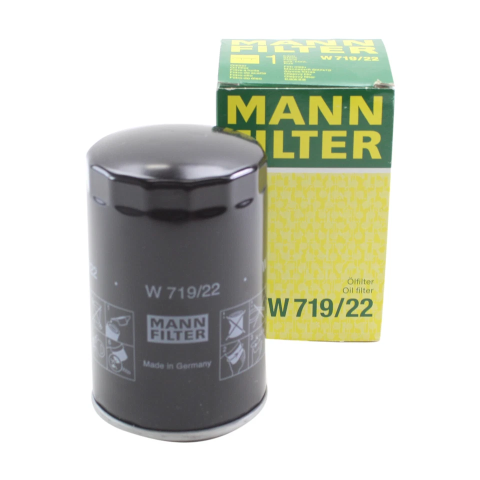 Filtro de aceite de motor Mann para Porsche 911 H6 3.3 3.6L 924 944 968 L4 2.5 3.0 Foto 3 de 4