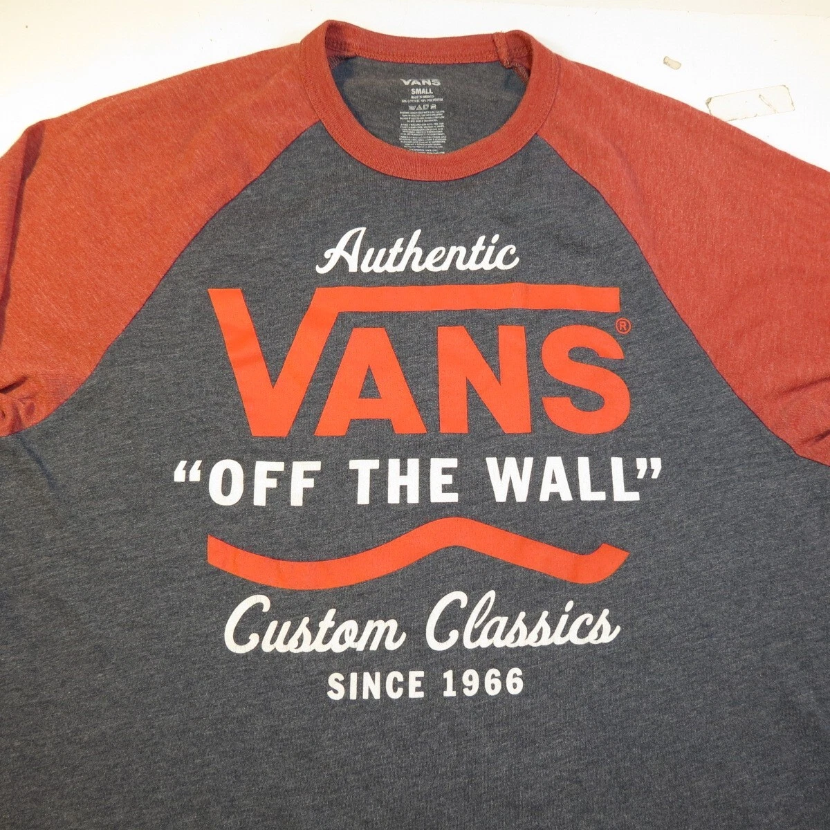 Vans t sales shirt 3 4