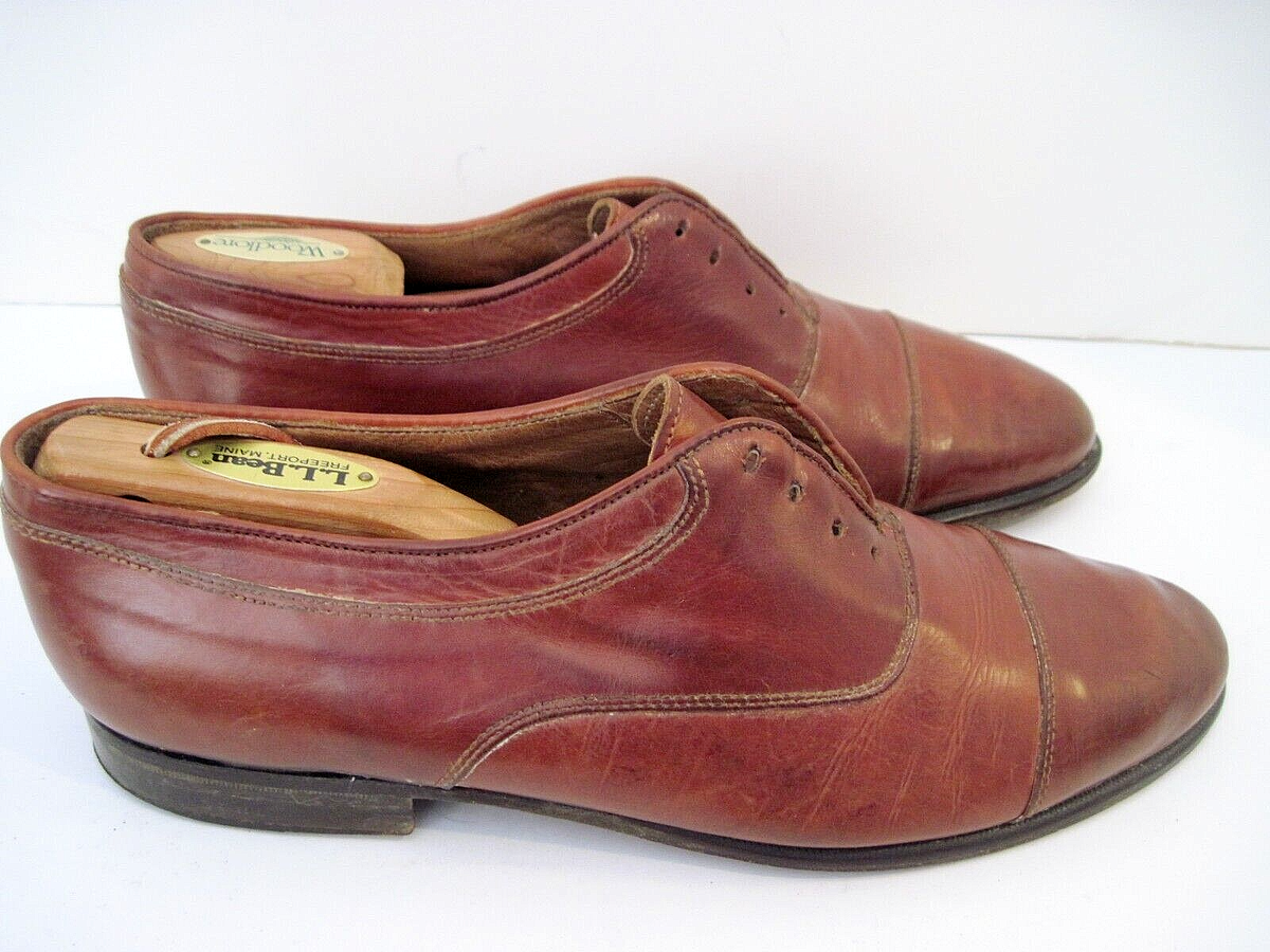 Johnston & Murphy Brown Leather Oxford Shoes Size 10 M Amazon.com | Johnston & Murphy Men main image 3
