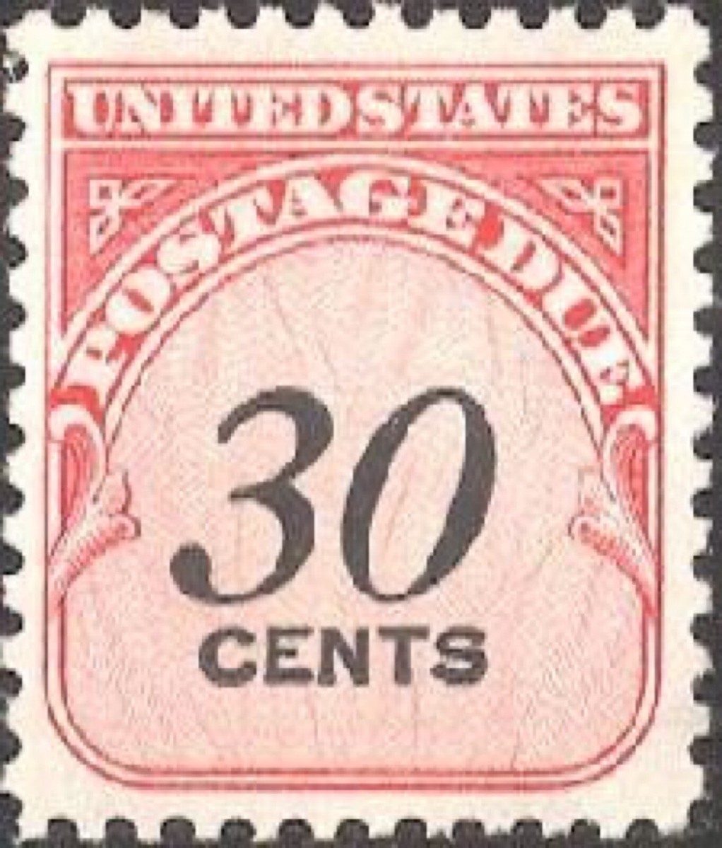 US #J098 MNH 1959 30¢ Postage Due Numeral | eBay