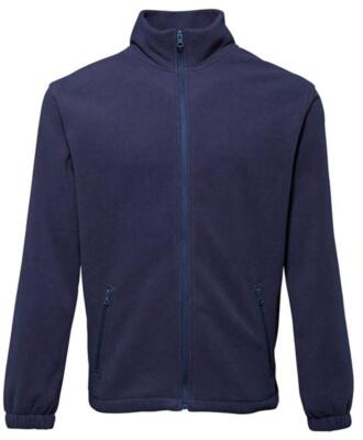 Mens Zip Up Fleece Jacket Plain Anti Pill Outdoor High Neck Zipped Jumper